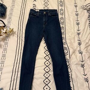GAP High Rise Dark Blue Women's Jeans